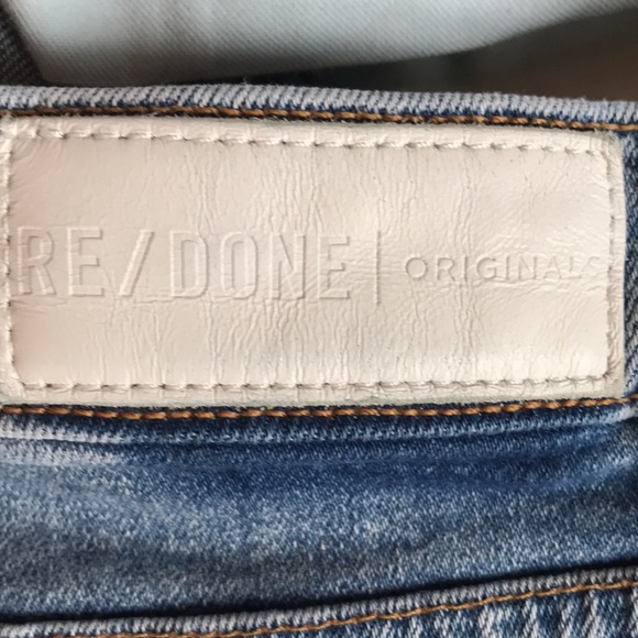 Re/Done Originals 90’s High Rise Button Fly Jeans - Picture 5 of 11